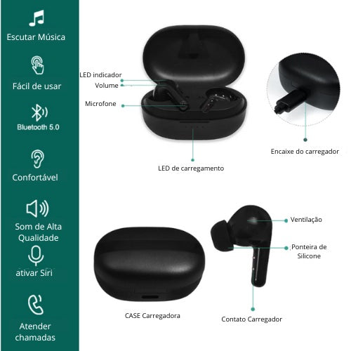 Lançamento - Listen Better 5 PRO aparelho auditivo Bluetooth